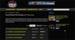 Desktop Screenshot of hauntedmazes.com